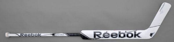 Roberto Luongos 2014-15 Florida Panthers Game-Used Reebok Stick with Team LOA