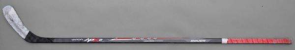Aaron Ekblads 2014-15 Florida Panthers Game-Used Bauer Stick with Team LOA