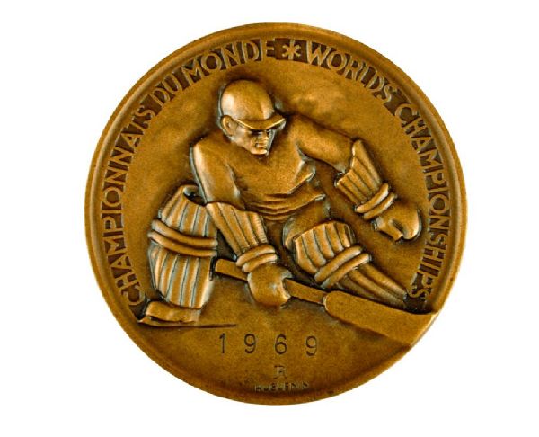 1969 IIHF World Hockey Championships Bronze Medal awarded to Czechoslovakia