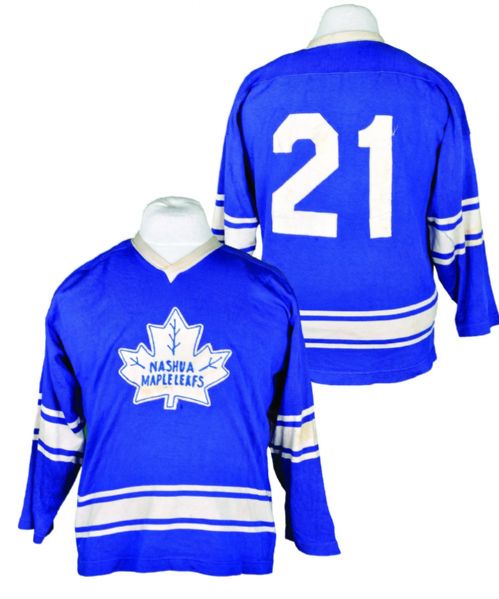 NEnHL Nashua Maple Leafs 1969-71 Game-Worn Jersey