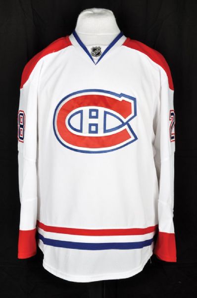 Nathan Beaulieus 2014-15 Montreal Canadiens Game-Worn Jersey with Team LOA <br>- Photo-Matched!