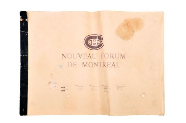 1996 New Montreal Forum (Bell Centre) Plans