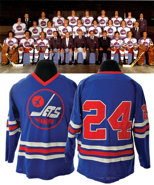 Winnipeg Jets 1976-77 WHA Game Jersey