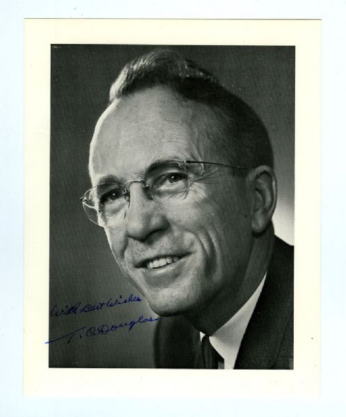 Tommy Douglas, CBC’s #1 Greatest Canadian, Signed Photo and Letter
