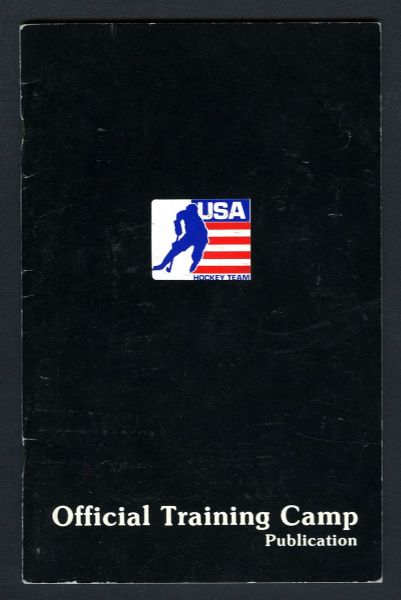Team USA Team-Signed 1981 Canada Cup Program and Multi-Signed Team USA Guide
