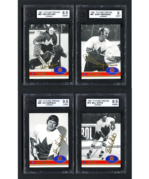 1972 Canada-Russia Series Team Canada Signed Limited-Edition 36-Card Set