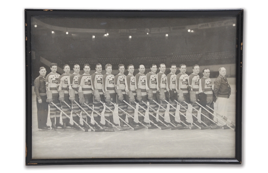 New York Americans 1935 Team Photograph (10" x 14")