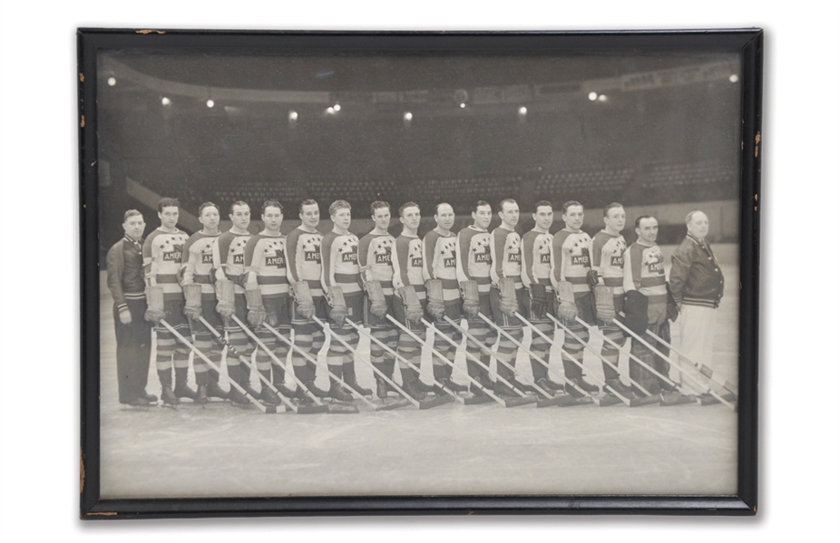 New York Americans 1935 Team Photograph (10" x 14")