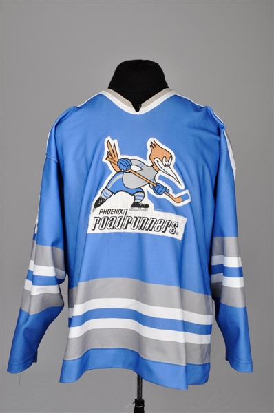 WHL Brandon Wheat Kings and IHL Phoenix Roadrunners Early-1990s Game-Worn Jerseys