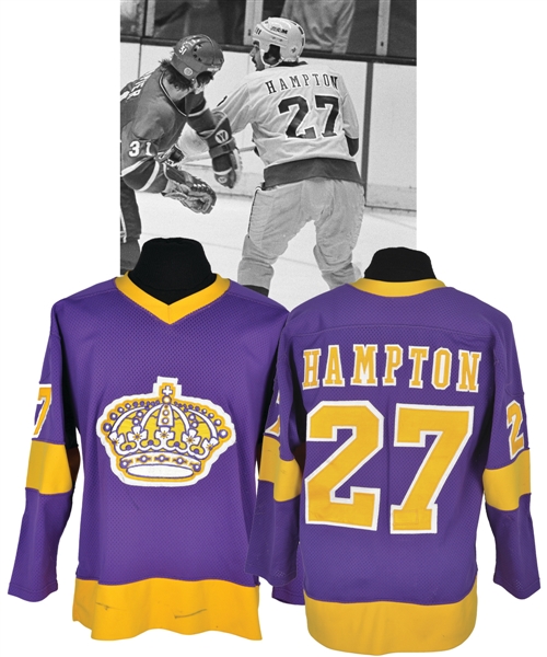 Rick Hamptons 1978-79 Los Angeles Kings Game-Worn Jersey with LOA
