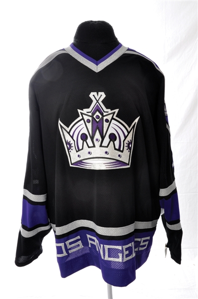 Jason Allisons 2002-03 Los Angeles Kings Game-Issued Jersey with MeiGray LOA