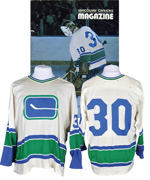 Ed Dycks 1972-73 Vancouver Canucks Game-Worn Jersey