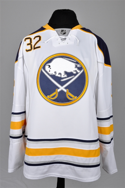 John Scotts 2012-13 Buffalo Sabres Game-Worn Jersey with Team LOA