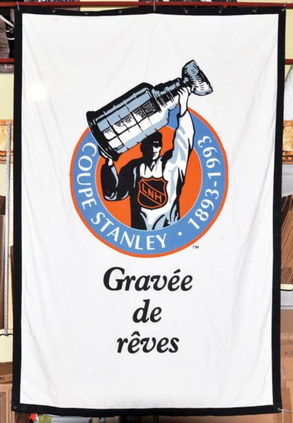 1993 Stanley Cup Centennial Arena / Street Banner (143” x 96”) 