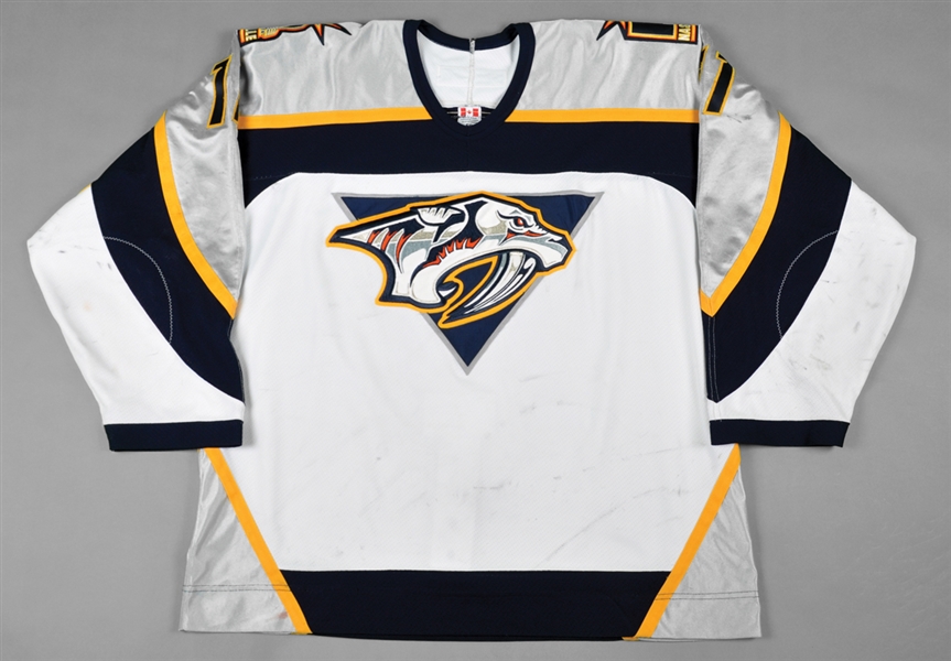 David Legwands 2001-02 Nashville Predators Game-Worn Jersey with LOA