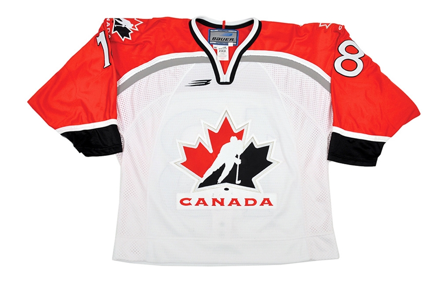 Delaney Collins 1998-99 Team Canada WNT - U22 Game-Worn Jersey with LOA 