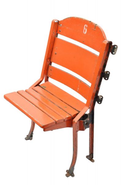 Boston Garden Orange Single Seat