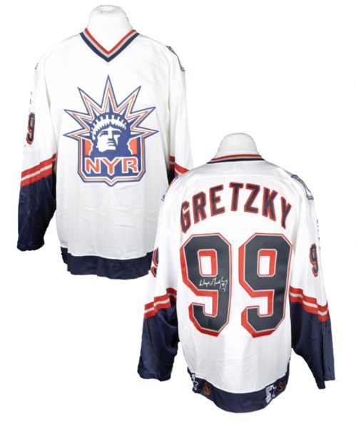 Wayne Gretzky Signed New York Rangers Jersey from WGA