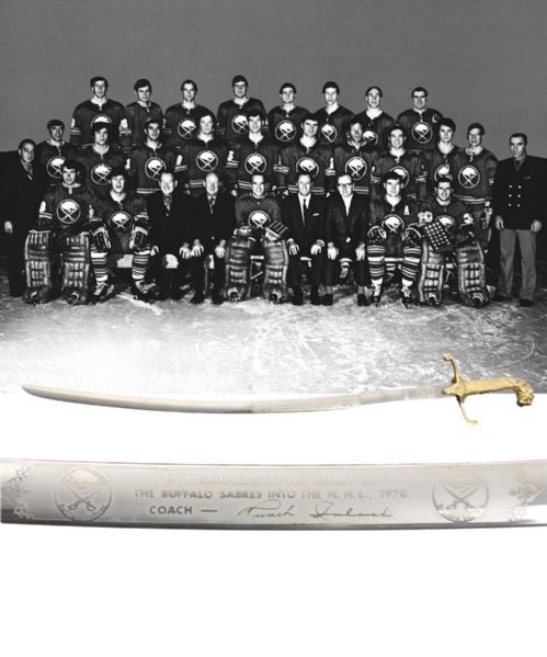 Buffalo Sabres 1970 Inaugural Season Limited-Edition Presentation Sword by Wilkinson (28")