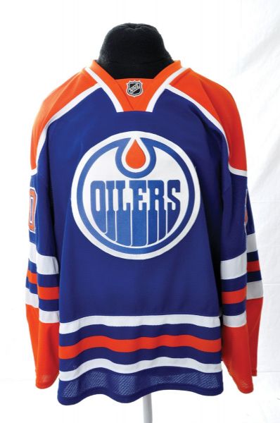 Ben Scrivens 2013-14 Edmonton Oilers Game-Issued Jersey