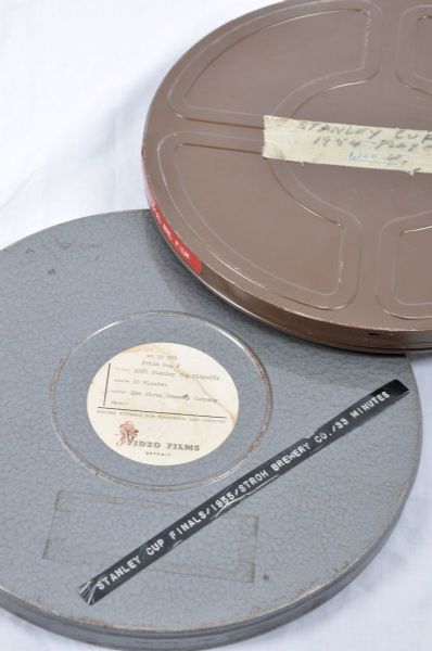 1954 and 1955 Stanley Cup Finals 16mm Films (2)