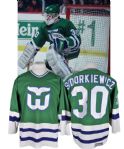 Peter Sidorkiewiczs 1989-90 Hartford Whalers Game-Worn Jersey