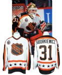 Peter Sidorkiewiczs 1993 NHL All-Star Game Wales Conference Game-Worn Jersey and Memorabilia Collection