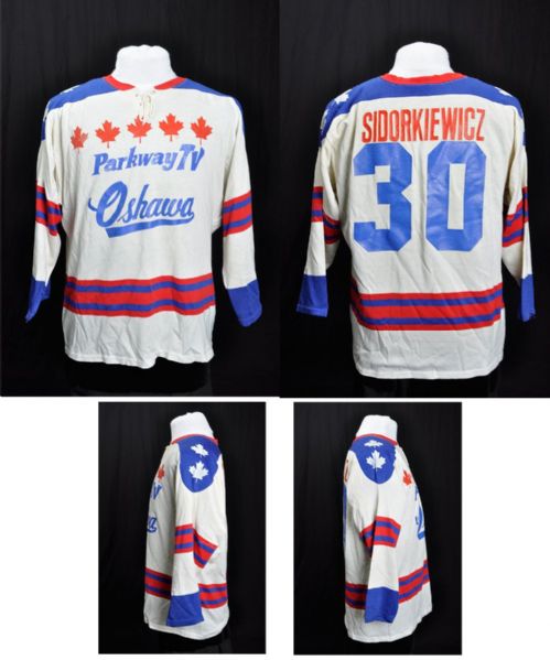 Peter Sidorkiewiczs 1978 Loblaws Cup and 1979 Oshawa Midgets Parkway TV Game-Worn Jerseys and Memorabilia Collection