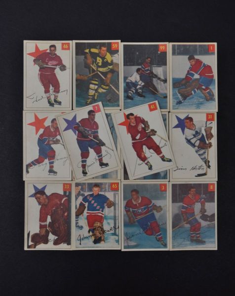 1954-55 Parkhurst Hockey Complete 100-Card Set