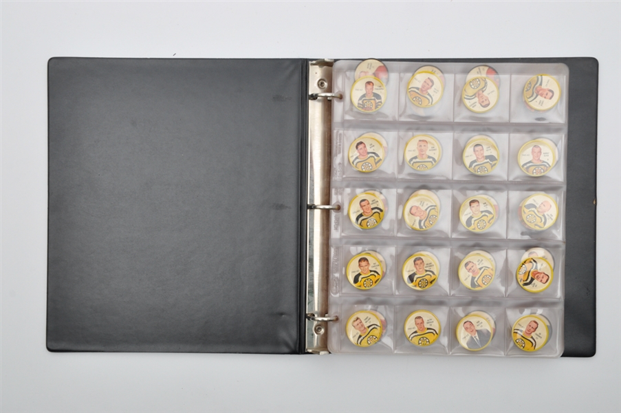 1961-62 Shirriff Hockey Coin Complete Set of 120