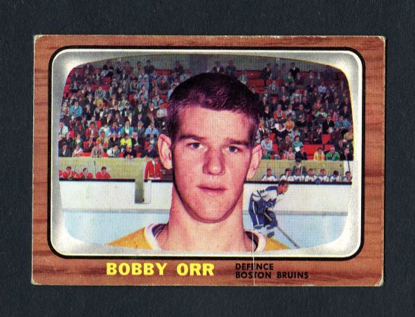 1966-67 Topps Hockey #35 Bobby Orr RC