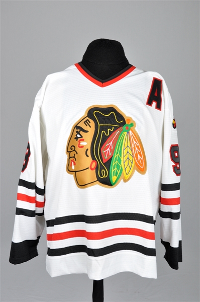 Gilmour, Amonte and Coffey Signed Chicago Black Hawks Jerseys