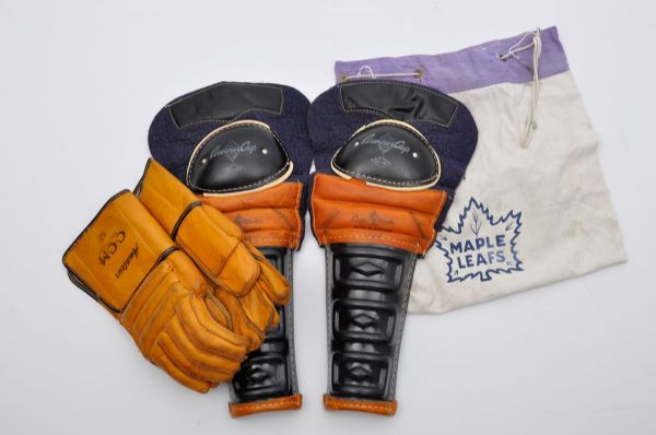 Vintage Hockey Equipment and Photo Collection of 6