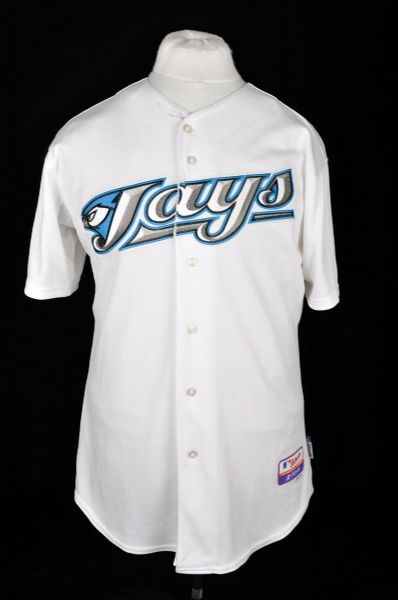 Mike McCoys 2010 Toronto Blue Jays "Jackie Robinson Day" Game-Worn Jersey <br>- MLB Authenticated