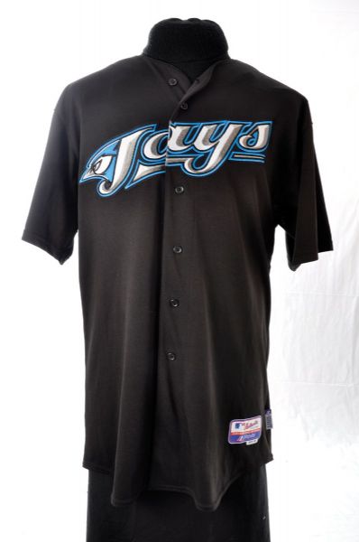 Randy Ruizs 2010 Toronto Blue Jays Game-Issued Alternate Jersey - MLB Authenticated