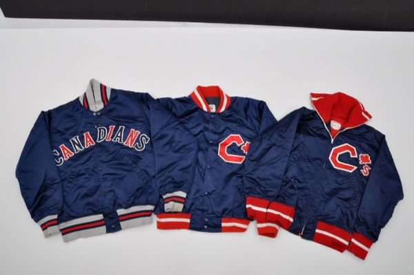 Vancouver Canadians 2011 "Canada Day" Game-Worn Jersey, 1989 Team-Signed Baseball and 1980s Team Jackets (3)