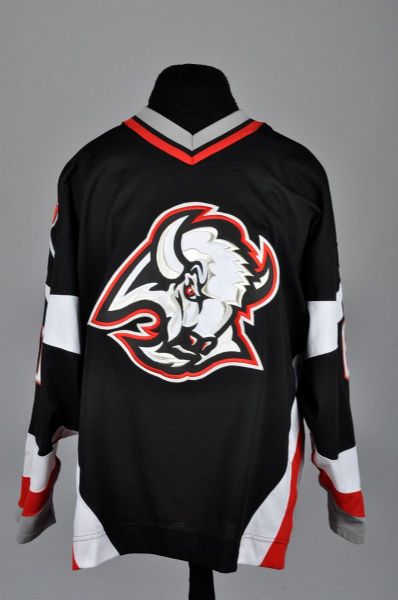 Maxim Afinogenovs 2001-02 Buffalo Sabres Game-Worn Pre-Season Jersey