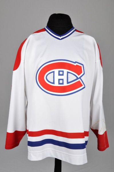 Mark Streits 2006-07 Montreal Canadiens Game-Worn Jersey