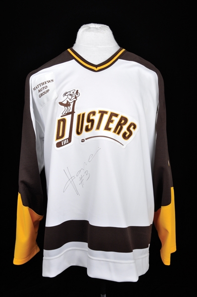 Julien Vauclairs 2003-04 AHL Binghamton Senators "Dusters" Game-Worn Jersey