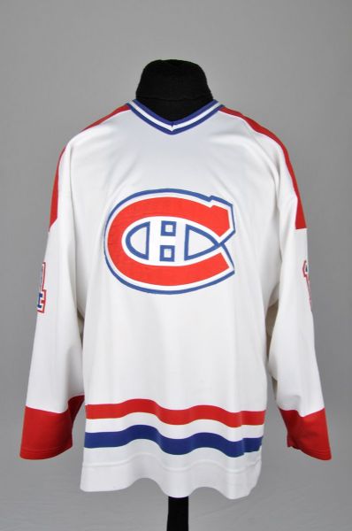 Oleg Petrovs 2001-02 Montreal Canadiens Game-Worn Jersey