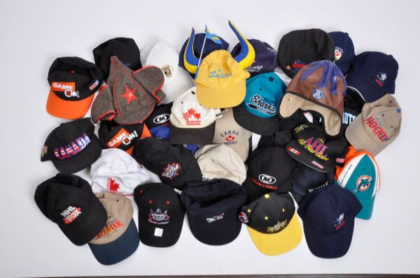 Assorted Hockey Hat Collection of 37