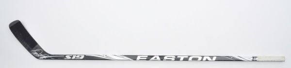 Teemu Selannes Circa 2010 Anaheim Ducks Signed Easton S19 Game-Used Stick