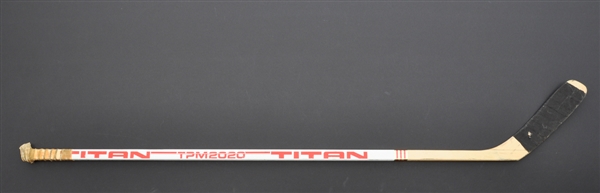 Denis Potvins 1984-85 New York Islanders Titan Game-Used Stick