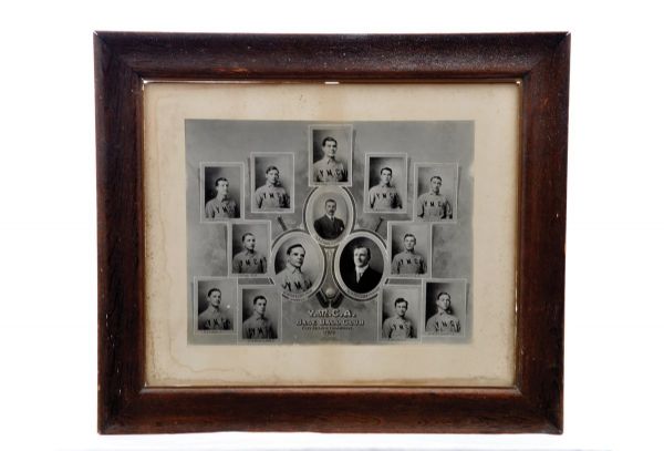 YMCA Baseball Club 1912 City League Champions Framed Photo (23" x 27")