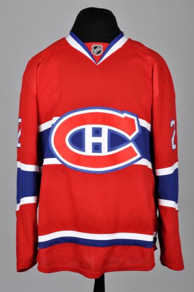 Tomas Kaberles 2011-12 Montreal Canadiens Game-Worn Jersey