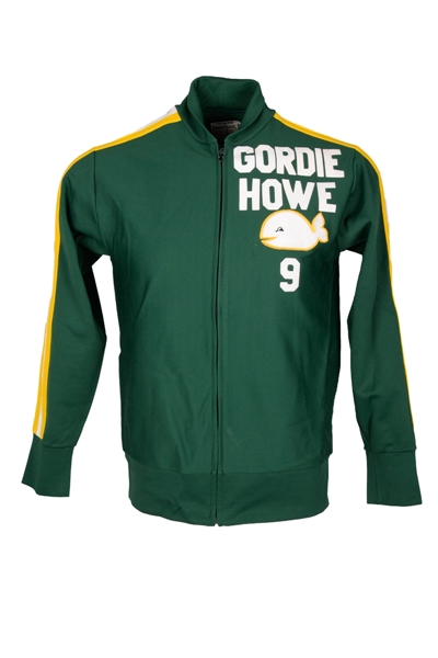 Gordie Howes Late-1970s WHA New England Whalers Warm-Up Suit
