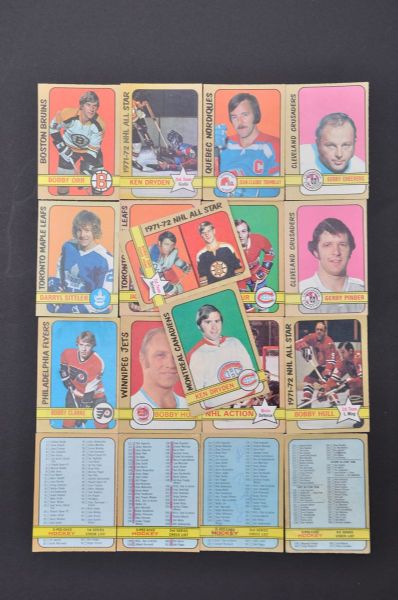 1972-73 O-Pee-Chee Hockey Near Complete Set (340/341)