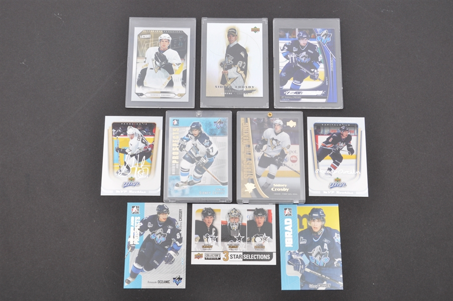 2005-06 Upper Deck MVP Hockey Complete 445-Card Set with Crosby and Ovechkin RCs, Plus Breakthrough Rookies and Numerous Others