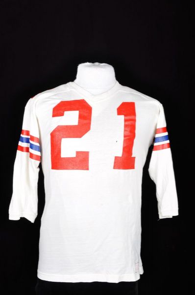 Bill Symons Game-Worn Jersey from the 1968 CFL All-Star Game with His Signed LOA