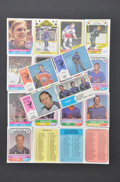 O-Pee-Chee WHA Set Collection with 1973-74 Posters and 74-75, 75-76, 76-77 and 77-78 Complete Sets